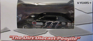 Josh Rice #11 1/64th 2023 ADC Blox Spiked Ice dirt late model